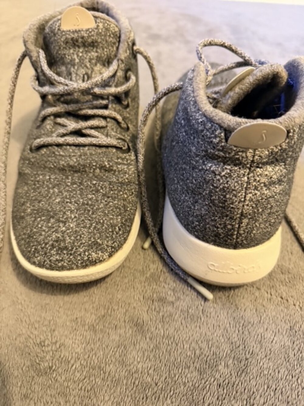 Allbirds Wool Runner Mizzle Mens 11 Gray Water Repellent Wool